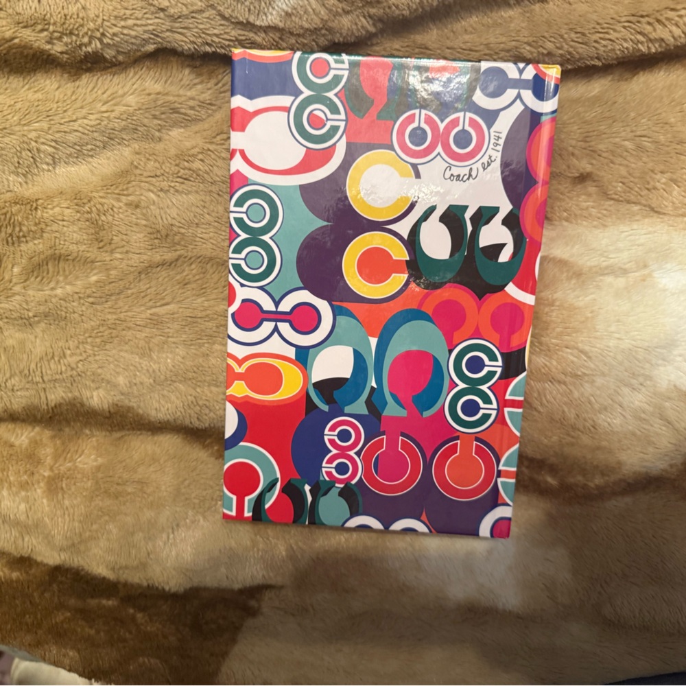 Coach Multicolor Patterned Notebook - Picture 3 of 3